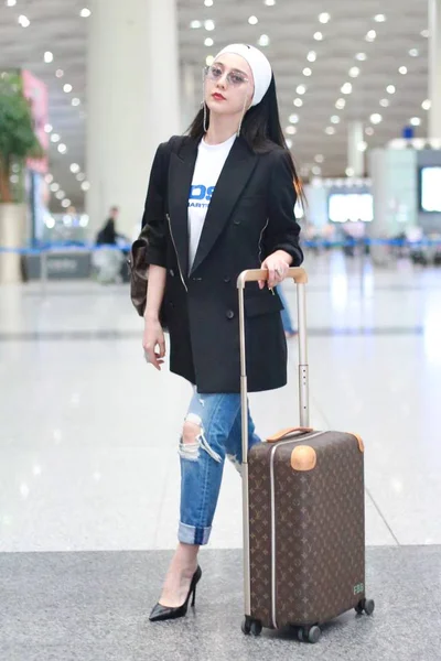 Die Chinesische Schauspielerin Fan Bingbing Trifft Mai 2018 Auf Dem — Stockfoto
