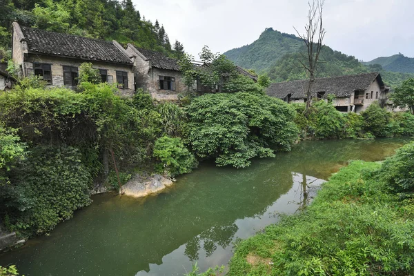 Danzhai 카운티 먀오족 자치주 구이저우 2018에에서 버려진된 위치의 — 스톡 사진
