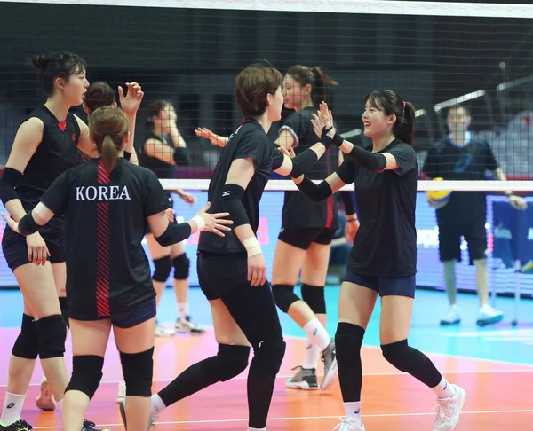 2018 Fivb Voleybol Bayanlar Milletler Ligi Ningbo City Doğu Çin — Stok fotoğraf