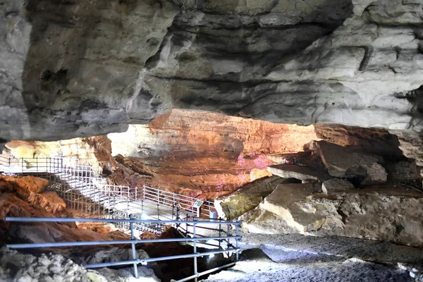 Paesaggio Della Grotta Carsica Shuanghe Grotta Più Lunga Dell Asia — Foto Stock