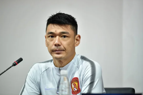 Zeng Cheng Dari Guangzhou Evergrande Taobao Dari Tiongkok Menghadiri Konferensi — Stok Foto