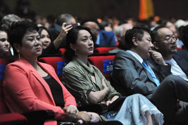 Çinli Oyuncu Zhou Xun Merkezi Qingdao Şehri Doğu Çin Shandong — Stok fotoğraf