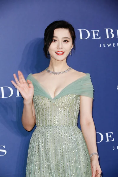 Chinese Actress Fan Bingbing Attends Promotional Event Jewelry Brand Beers — Stock Photo, Image