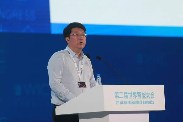 Zhao Weiguo Ordförande Unisplendour Corporation Limited Talar Ett Forum Andra — Stockfoto
