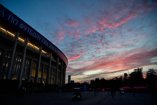 Stadio Luzhniki Principale Stadio Della Coppa Del Mondo Fifa 2018 — Foto Stock