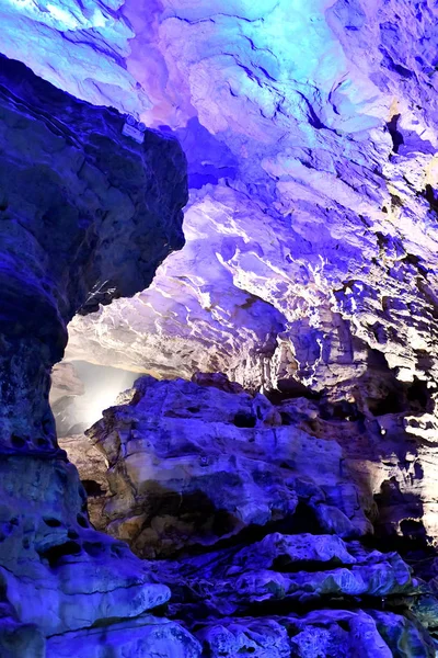 Krajina Shuanghe Krasová Jeskyně Nejdelší Jeskyni Asii Wenquan Město Suiyang — Stock fotografie