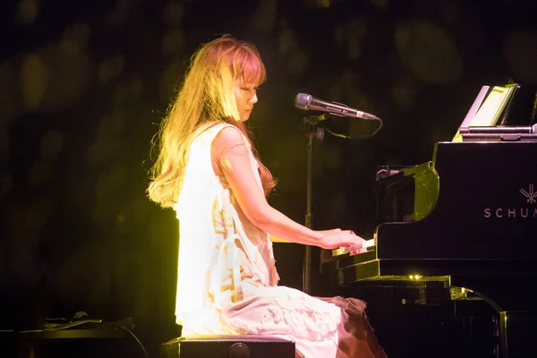 Japanese Singer Otsuka Performs Concert Guangzhou City South China Guangdong — Stock Photo, Image