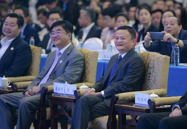 Jack Eller Yun Center Styrelseordförande Kinesiska Handel Jätte Alibaba Group — Stockfoto