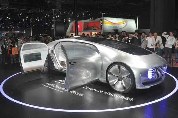 Mercedes Benz Concept Car Display 16Th Shanghai International Automobile Industry — Stock Photo, Image