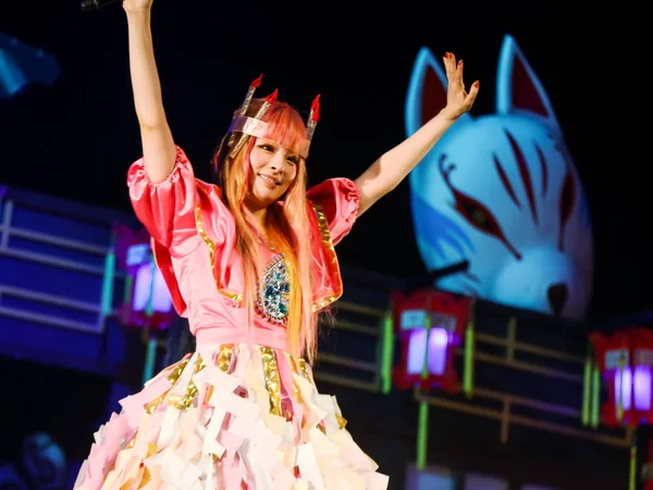 Cantora Modelo Japonesa Kyary Pamyu Pamyu Apresenta Durante Concerto Kyary — Fotografia de Stock