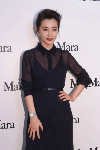 Actriz China Bingbing Asiste Evento Promocional Para Max Mara Shanghai —  Fotos de Stock