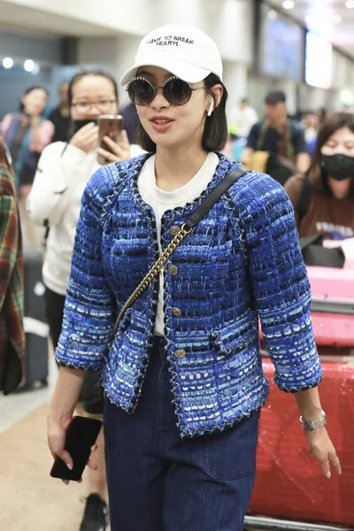 Die Chinesische Sängerin Und Schauspielerin Victoria Song Oder Song Qian — Stockfoto