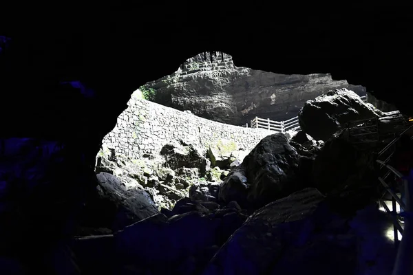 Shuanghe カルスト洞窟 温泉町 綏陽県 遵義市 中国南西部の貴州省 2018 アジアで最長の洞窟の風景 — ストック写真