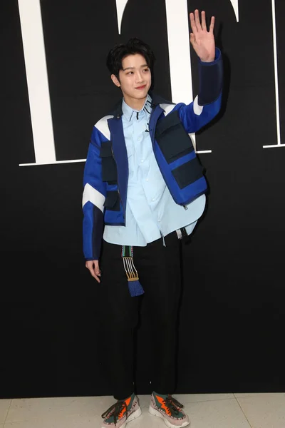 Lai Kuan Lin Boy Band Surcoreana Wanna One Asiste Evento — Foto de Stock