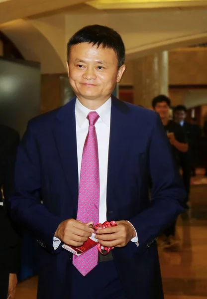 Jack Yun Presidente Del Gigante Chino Del Comercio Electrónico Alibaba —  Fotos de Stock