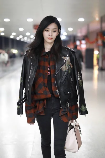 Das Chinesische Model Mengyao Besser Bekannt Als Ming Wird Februar — Stockfoto