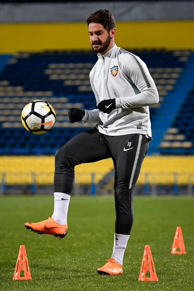 Jogador Futebol Brasileiro Alexandre Rodrigues Silva Conhecido Como Pato China — Fotografia de Stock