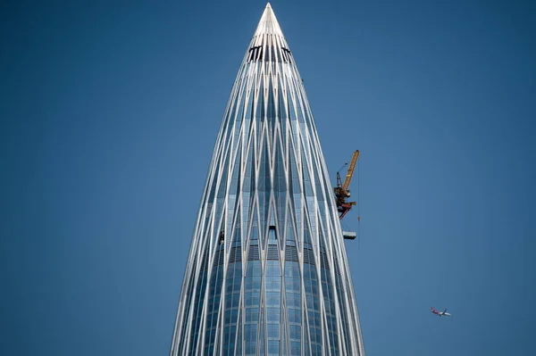 Una Vista Del Edificio Sede Del Grupo Recursos China Qianhai —  Fotos de Stock