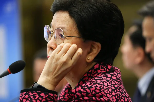 Dra Margaret Chan Fung Chun Directora General Organización Mundial Salud —  Fotos de Stock