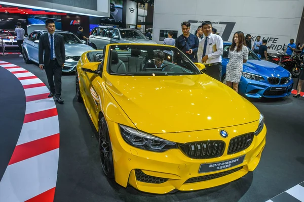 Automóvil Bmw Exhibe Durante Una Exposición Automóviles Ciudad Chengdu Provincia — Foto de Stock