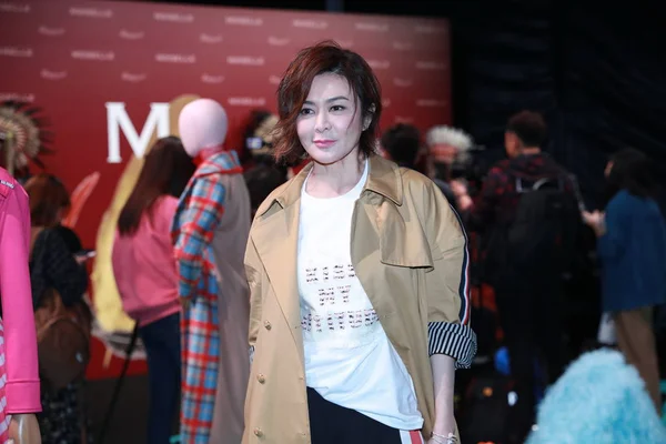 Actrice Hong Kong Rosamund Kwan Assiste Événement Promotionnel Shanghai Chine — Photo