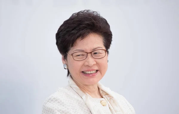 Hong Kong Chief Executive Carrie Lam Cheng Yuet Ngor Woont — Stockfoto