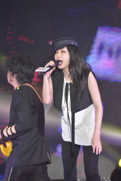 Chanteuse Actrice Japonaise Mika Nakashima Produit Hong Kong Asian Pop — Photo