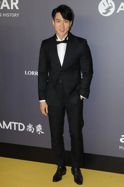 Bruneian Singer Actor Chun Arrives Red Carpet Fundraising Gala Amfar — Stock Photo, Image