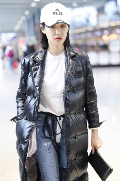 Çinli Şarkıcı Aktris Victoria Şarkı Veya Şarkı Qian Şanghay Hongqiao — Stok fotoğraf