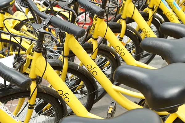 Fietsen Van Chinese Service Voor Het Delen Van Fietsen Ofo — Stockfoto