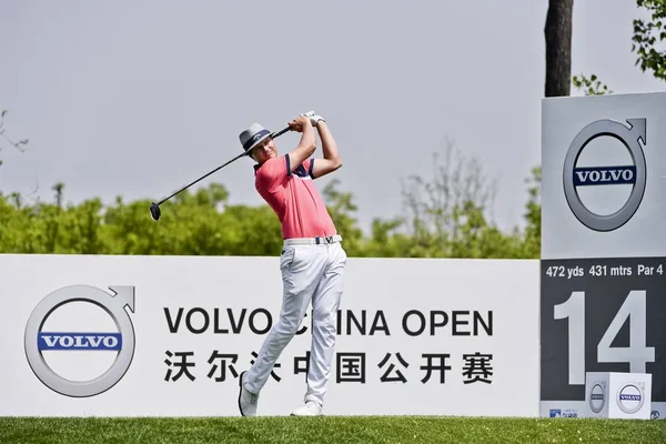 Tapio Pulkkanen Finlândia Compete Terceira Rodada Torneio Golfe Volvo China — Fotografia de Stock