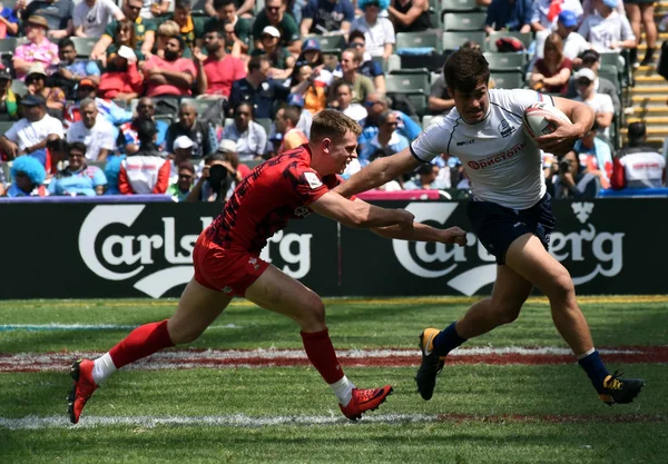Russie Concourt Contre Pays Galles Dans Match Rugby Lors Des — Photo