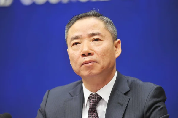 Xin Guobin Vice Ministro Indústria Tecnologia Informação Participa Uma Conferência — Fotografia de Stock