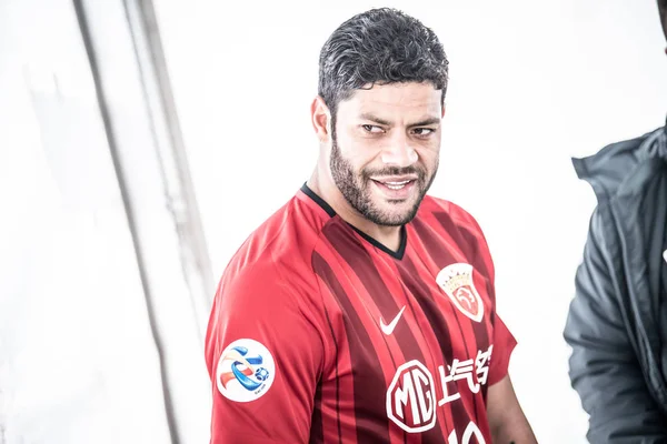 Exclusive Brazilian Soccer Player Givanildo Vieira Sousa Better Known Hulk — Stock Photo, Image