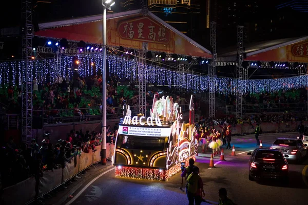 Artistas Participam Desfile Para Celebrar Ano Novo Lunar Chinês Também — Fotografia de Stock