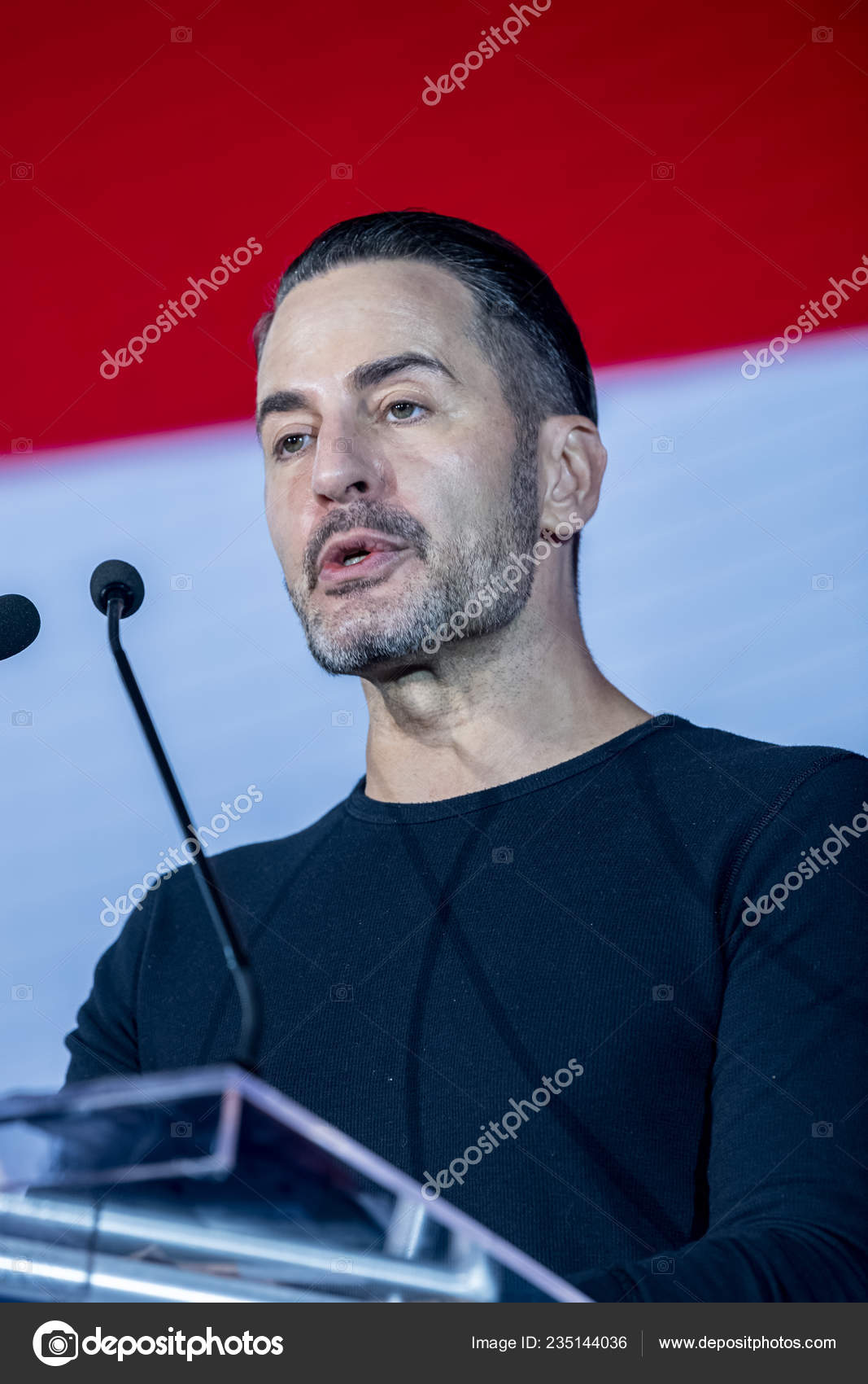 American Fashion Designer Marc Jacobs Attends Hyfashion Digital Fashion Festival Stock Editorial Photo C Chinaimages 235144036