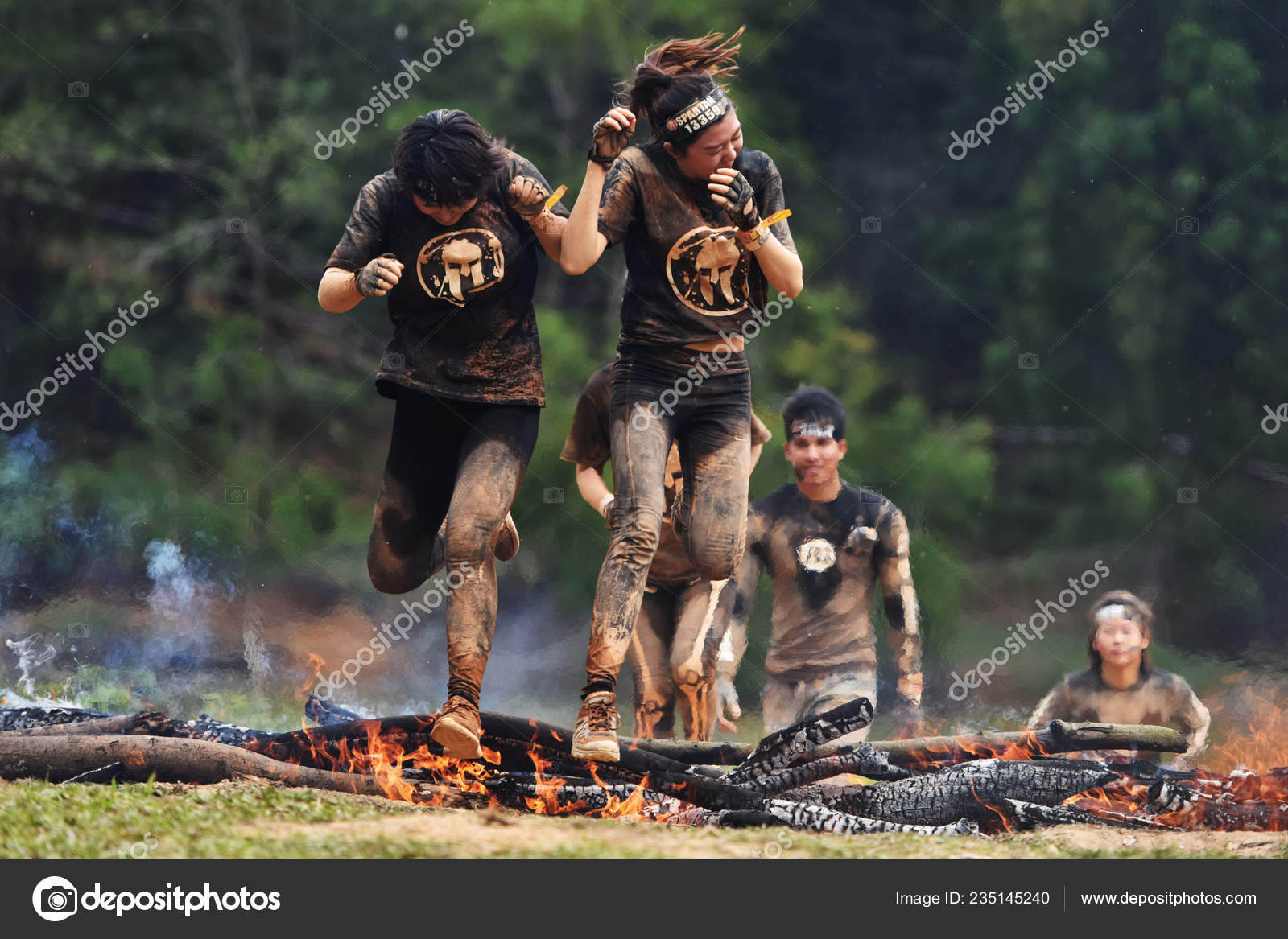 Race Philippines Spartan Race 2019 Pesaing Berpartisipasi Dalam