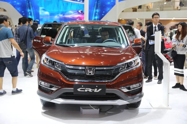 Honda Está Exibição Durante 13Th China Guangzhou International Automobile Exhibition — Fotografia de Stock