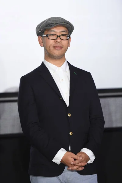 Animateur Réalisateur Japonais Hiromasa Yonebayashi Assiste Une Première Pour Film — Photo