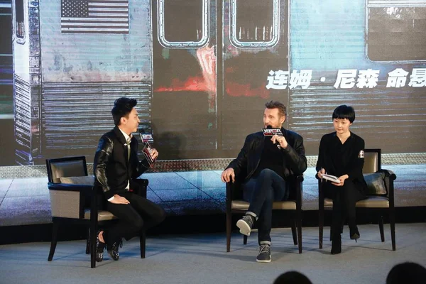 할리우드 2018 베이징에에서 회견에 — 스톡 사진