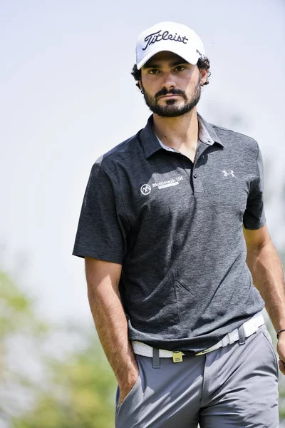 Clement Sordet France Compete Terceira Rodada Torneio Golfe Volvo China — Fotografia de Stock