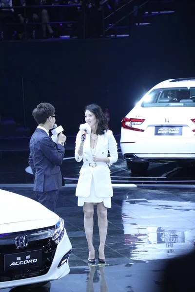 Chinese Actress Zhang Ziyi Attends 2018 Honda Accord Night Beijing — Stock Photo, Image