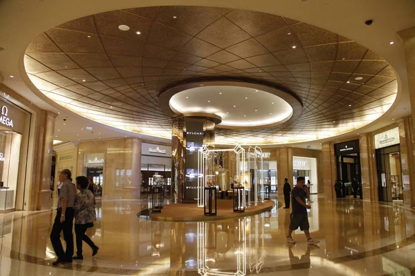 Vue Intérieure Wynn Palace Macao Wynn Resorts Holdings Macao Chine — Photo