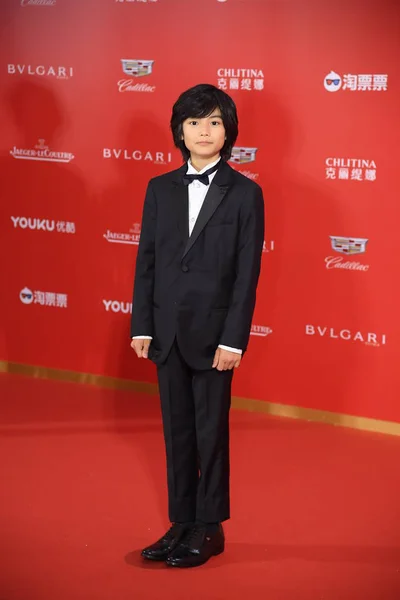 Actor Japonés Kairi Jyo Llega Alfombra Roja Para Ceremonia Clausura — Foto de Stock