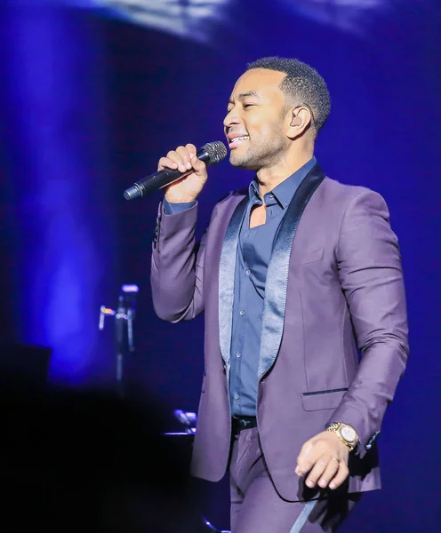 American Singer Actor John Roger Stephens Known Professionally John Legend — Stock Photo, Image