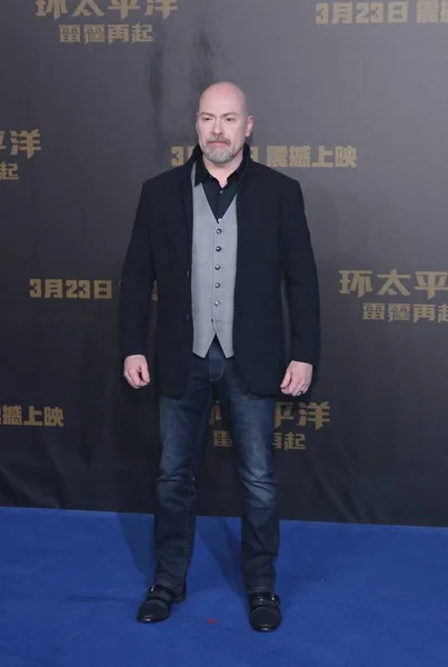 Regista Americano Steven Deknight Partecipa Evento Anteprima Film Pacificrim Uprising — Foto Stock