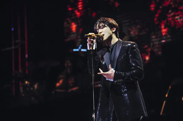 Güney Koreli Aktör Şarkıcı Jung Yong Hwa Cnblue 2018 Sırasında — Stok fotoğraf