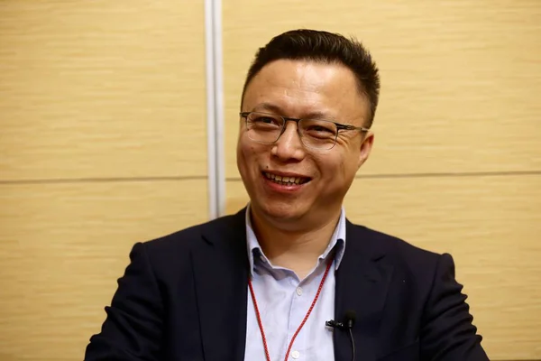 Eric Jing Xiandong Chief Executive Officer Ant Finansowych Alibaba Group — Zdjęcie stockowe