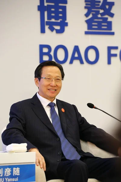 Ministro Chino Agricultura Asuntos Rurales Han Changfu Asiste Sub Foro — Foto de Stock