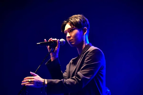 South Korean Singer Nam Tae Hyun Band South Club Performs — Stock Photo, Image